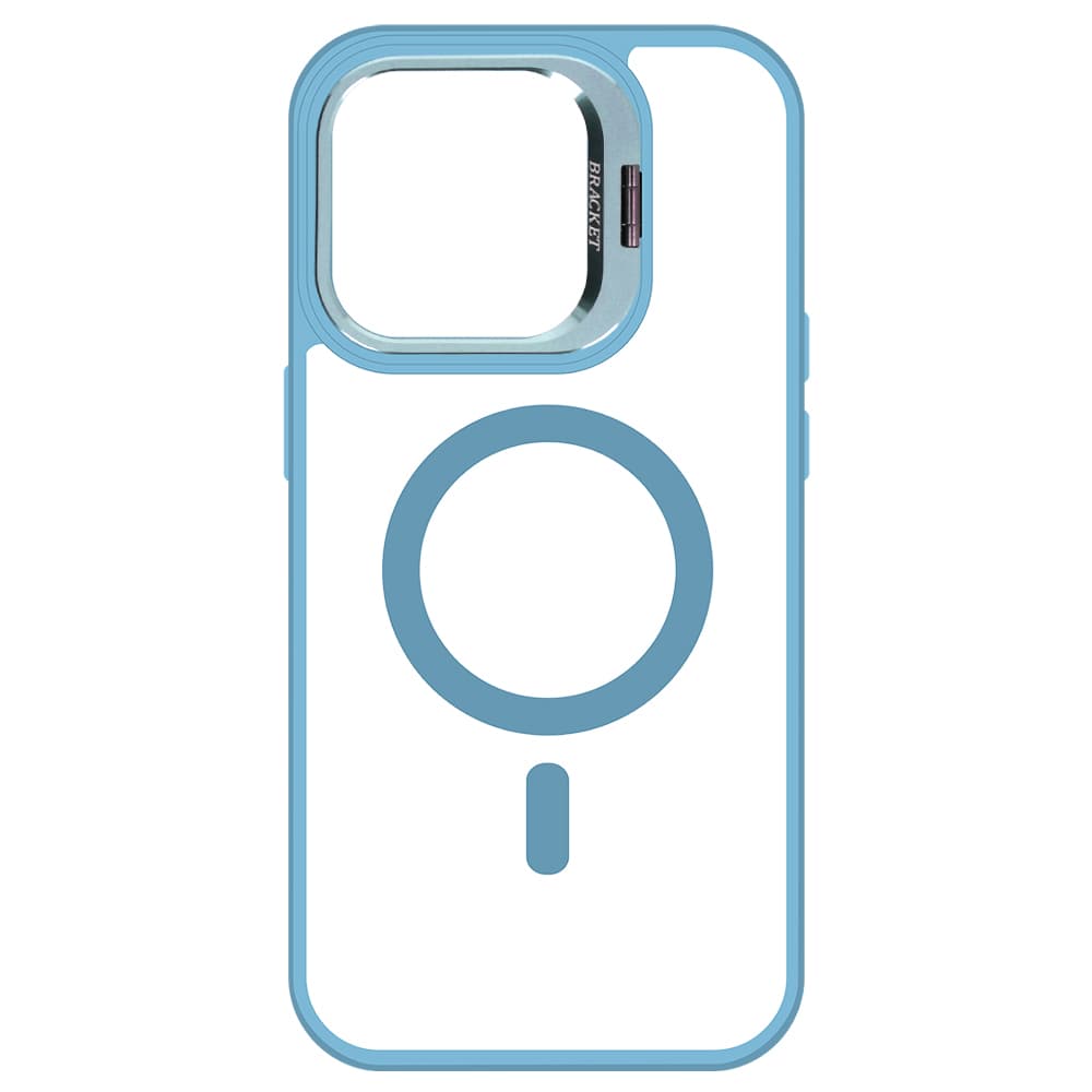 Tel Protect Kickstand Magsafe pouzdro pro Iphone 14 Pro modré - náhled 5