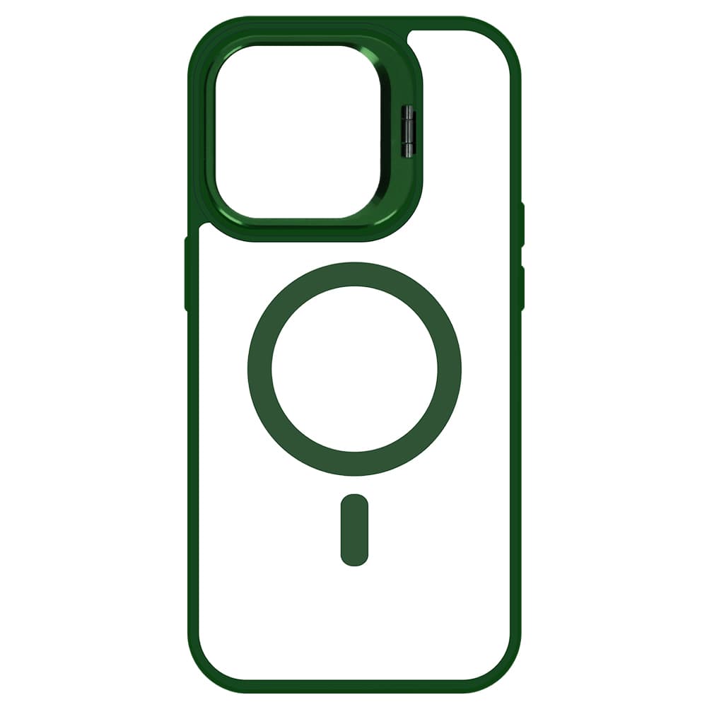 Tel Protect Kickstand Magsafe pouzdro pro Iphone 14 zelené - náhled 5
