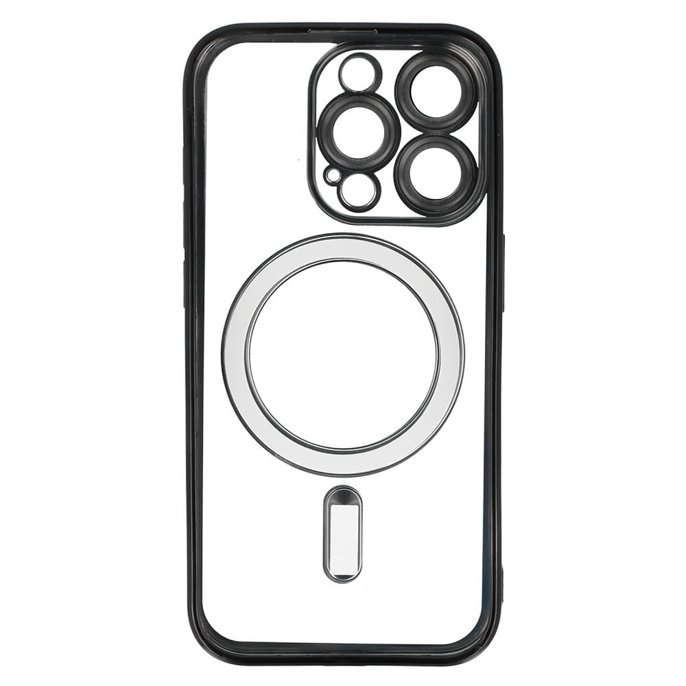 Zadní kryt Metallic MagSafe pro iPhone 14 Black - náhled 5