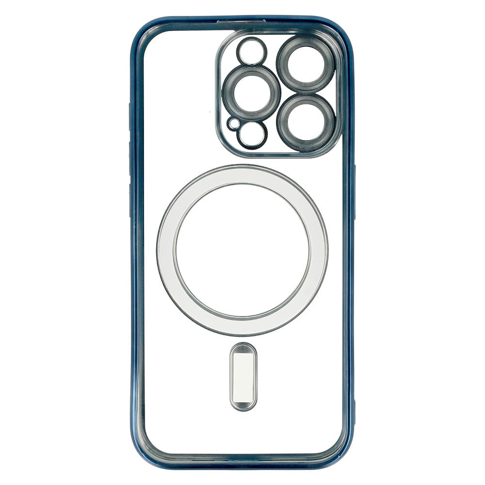 Zadní kryt Metallic MagSafe pro iPhone 14 Pro Blue - náhled 5