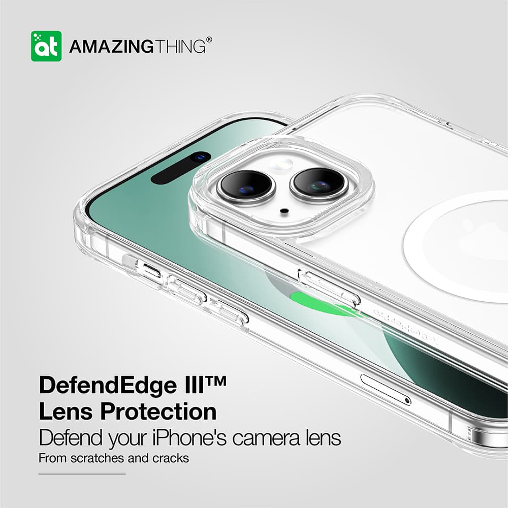 Zadní kryt Amazing Thing Minimal Magsafe Case 6.6FT IP156.7MMINCL pro iPhone 15 Plus transparentní - náhled 5