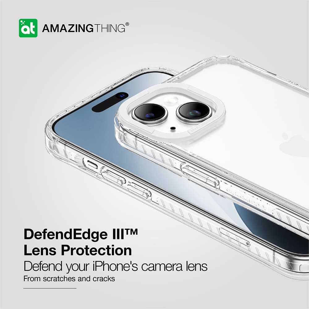 Zadní kryt Amazing Thing Titan Pro Case 10FT IP156.7TPCL do iPhone 15 Plus transparentní - náhled 5