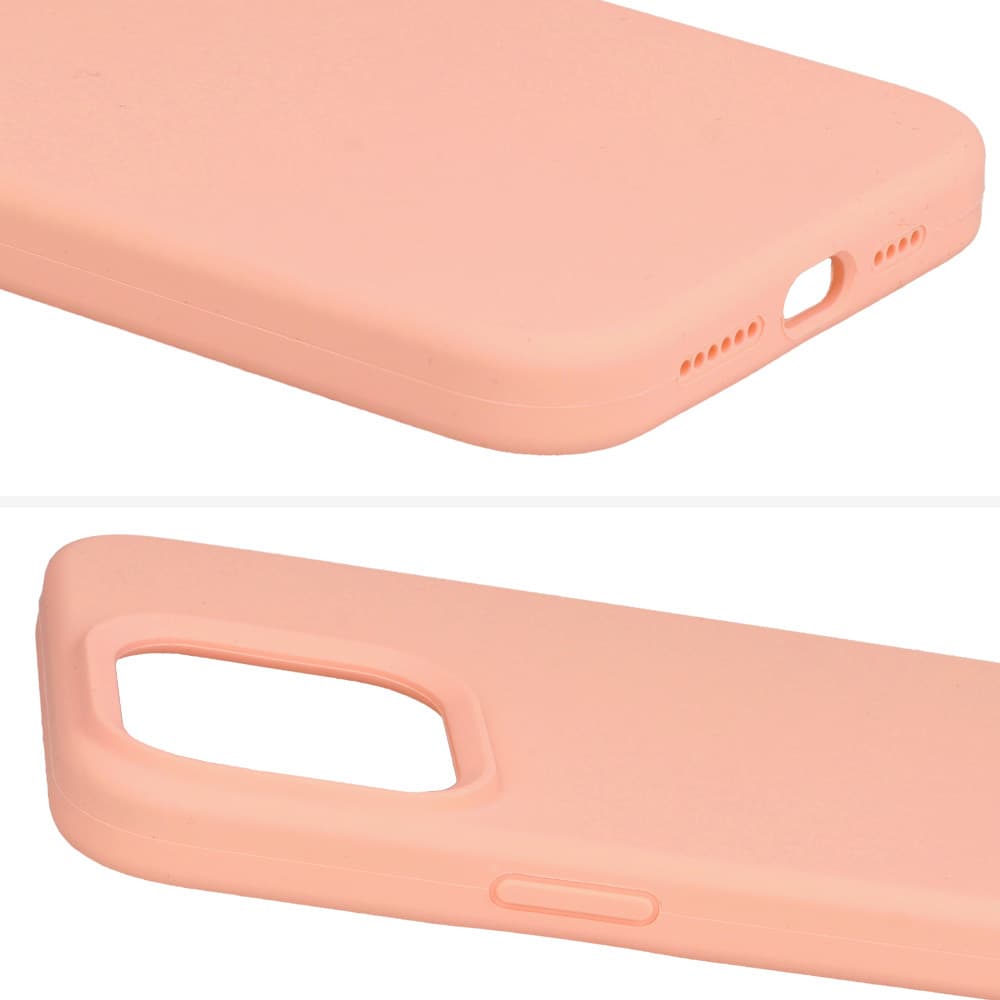 Silicone Lite case  pro Xiaomi Redmi Note 13 Pro 5G peach - náhled 5