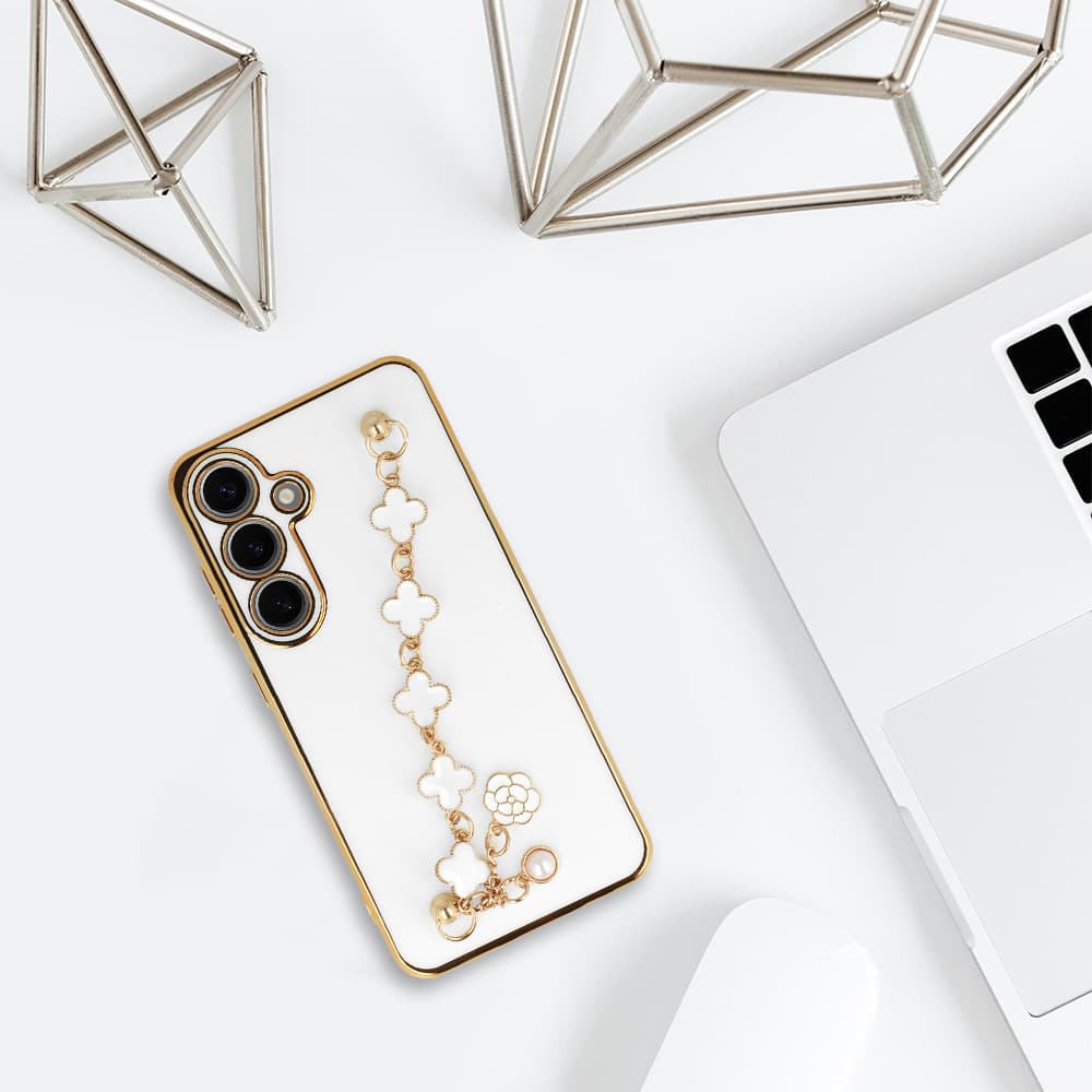 Trend Case pro Samsung Galaxy A34 design 3 bílé - náhled 5