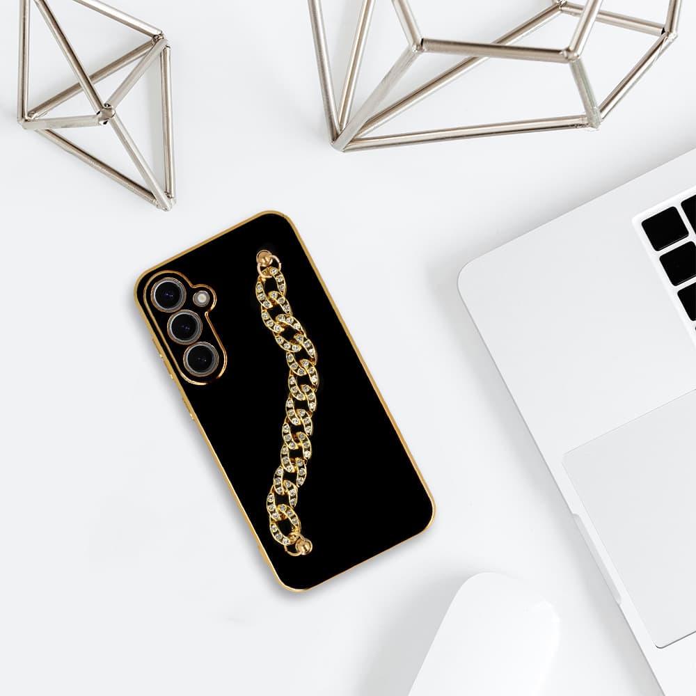 Trend Case pro Samsung Galaxy S23 FE design 4 černé - náhled 5