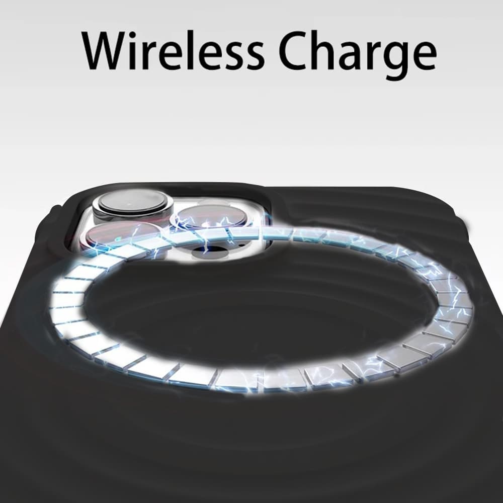 Pouzdro Tel Protect Wave Magsafe pro iPhone 12 Pro Max černé - náhled 5