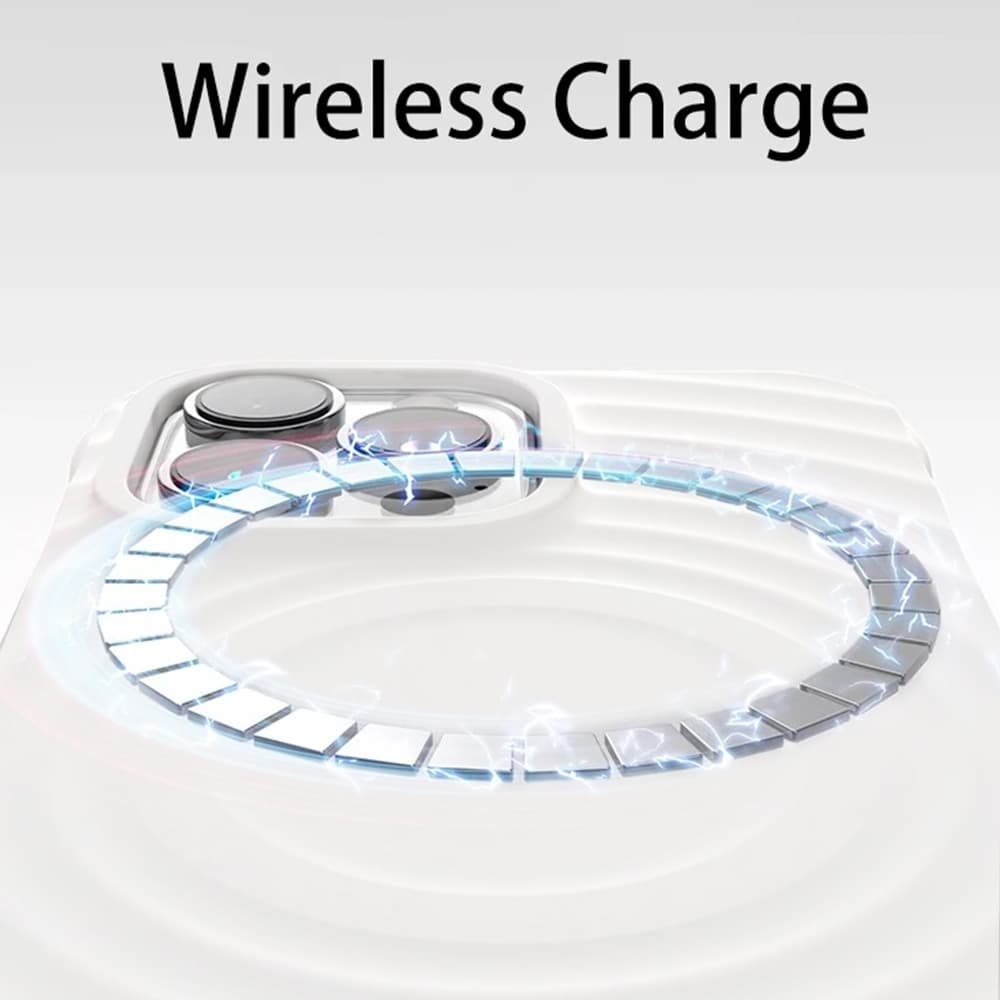 Pouzdro Tel Protect Wave Magsafe pro iPhone 14 Pro bílé - náhled 5