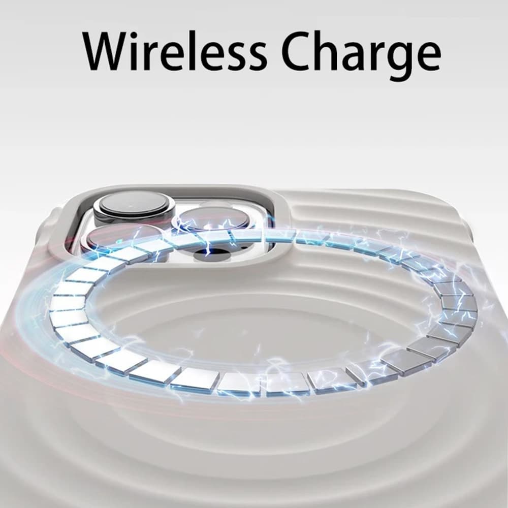 Pouzdro Tel Protect Wave Magsafe pro iPhone 13 Pro šedé - náhled 5