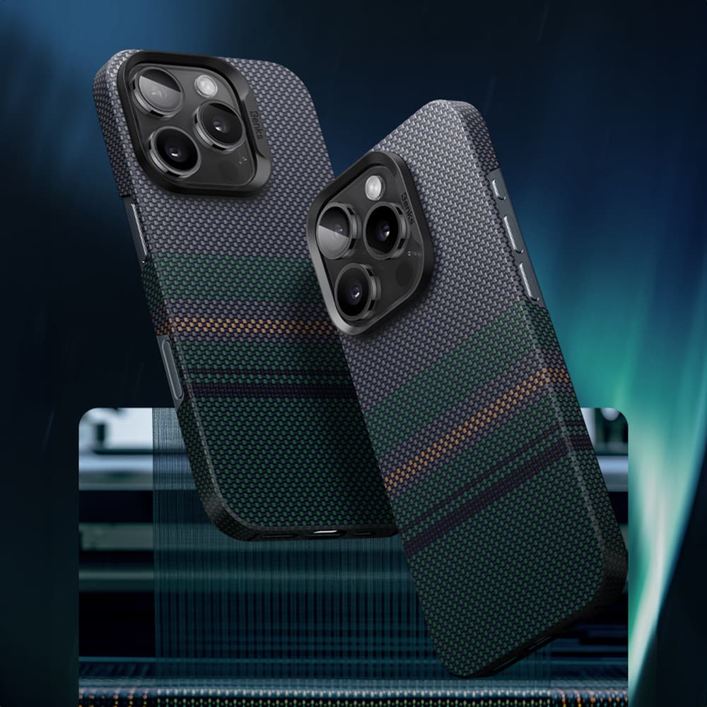 Zadní kryt Benks Magnetic Armor Air Aurora Kevlar 600D pro iPhone 16 - náhled 5