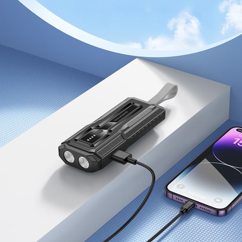 Powerbank Borofone BJ54 Graceful 10000mAh s funkcí rychlonabíjení 20W černá - náhled 5
