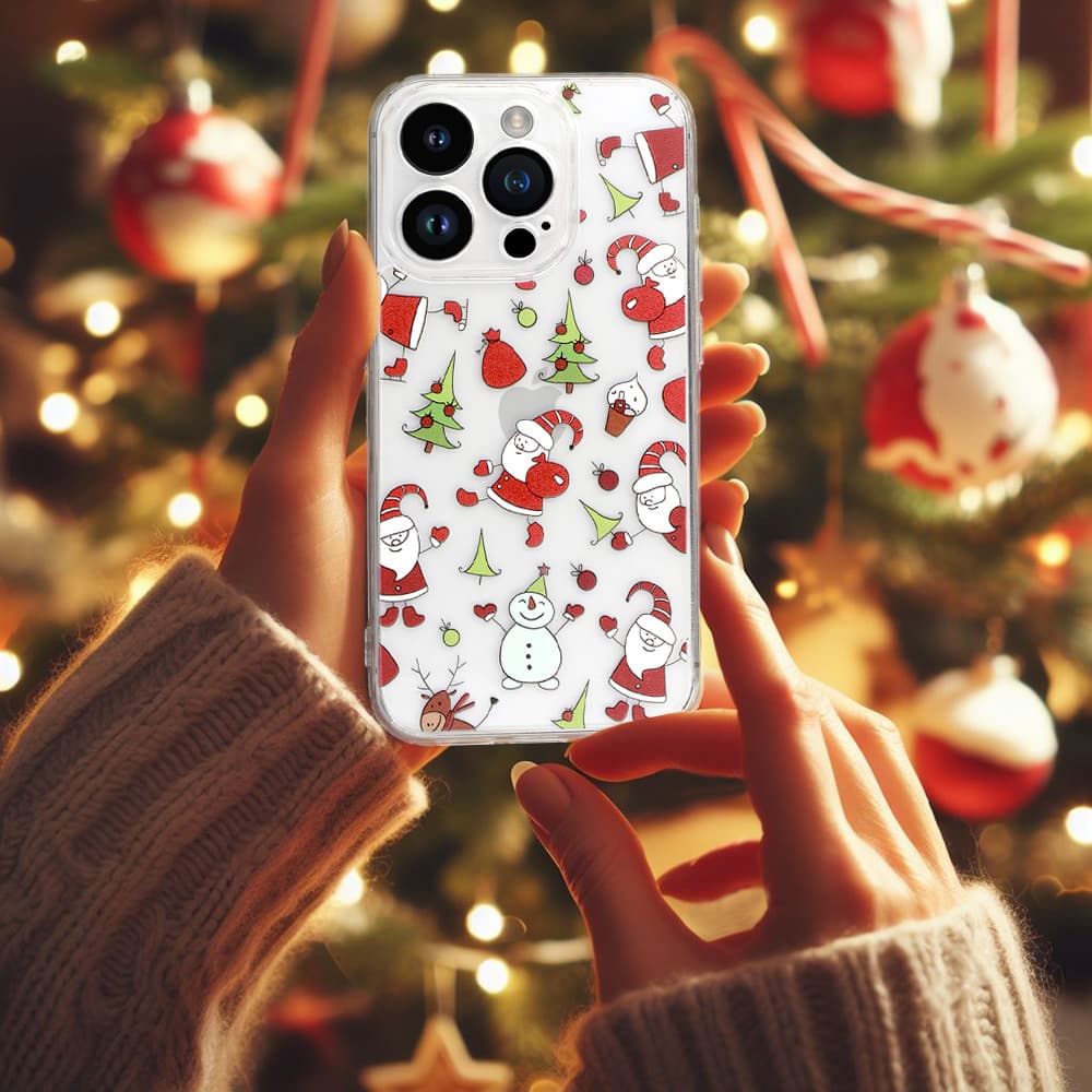 Zadní kryt TEL PROTECT Christmas Clear iPhone 15 Pro Max Design 1 - náhled 5