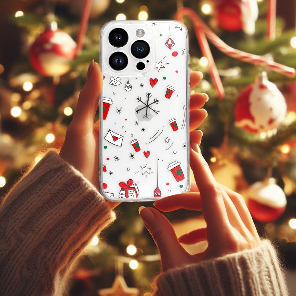 Zadní kryt TEL PROTECT Christmas Clear iPhone 15 Pro Design 3 - náhled 5