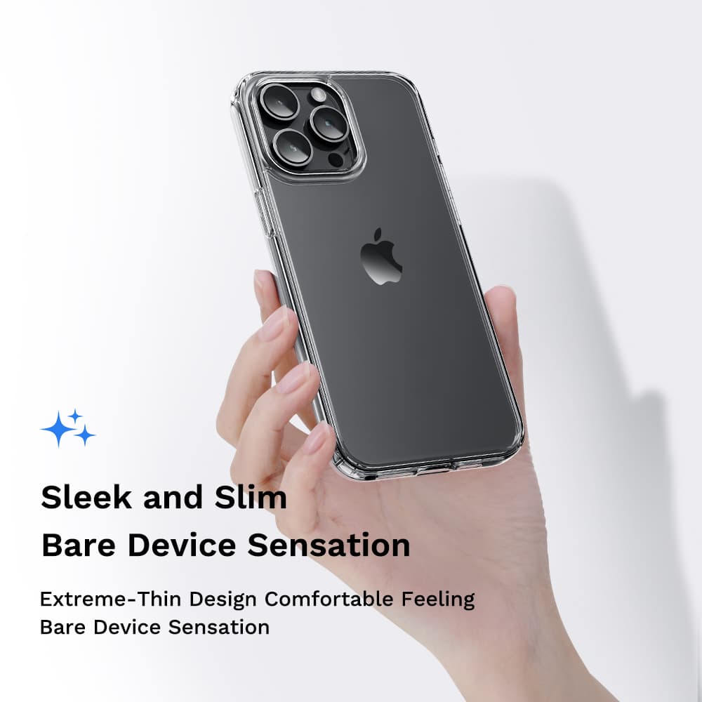 Zadní kryt Rock Pure Series pro iPhone 16 Pro Max transparentní - náhled 5