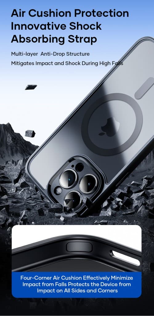 Zadní kryt Rock Guard Touch Matte Series Magnetic pro iPhone 15 Plus bílý - náhled 5