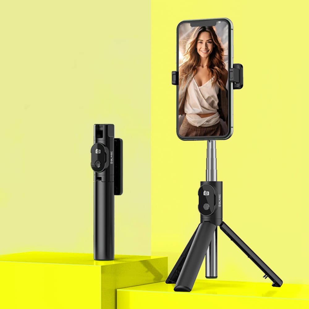 Selfie tripod tyč Blavec Coco P02 Bluetooth 0,7 m (SSCP02-TRW07) bílá - náhled 5