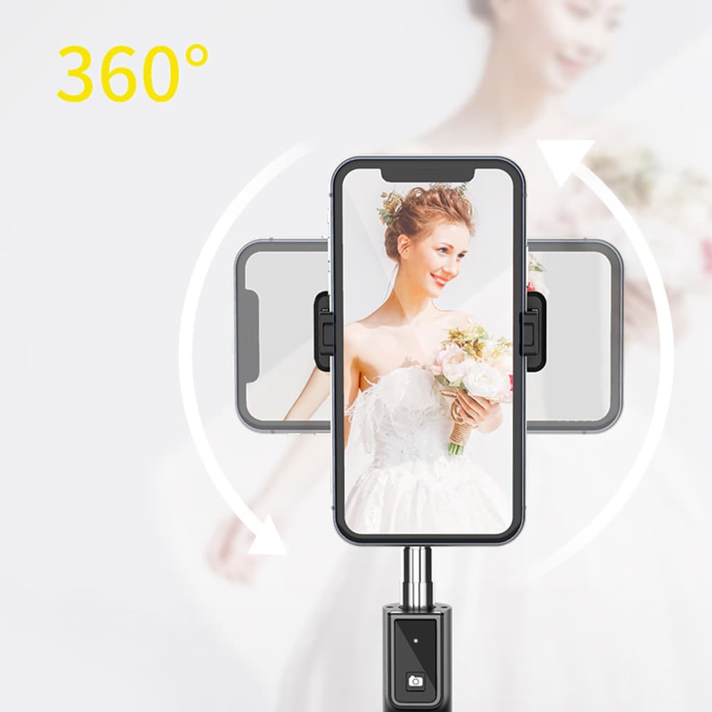 Selfie tripod tyč Blavec Coco P04 Bluetooth 0,7 m (SSCP04-TRB07) černá - náhled 5
