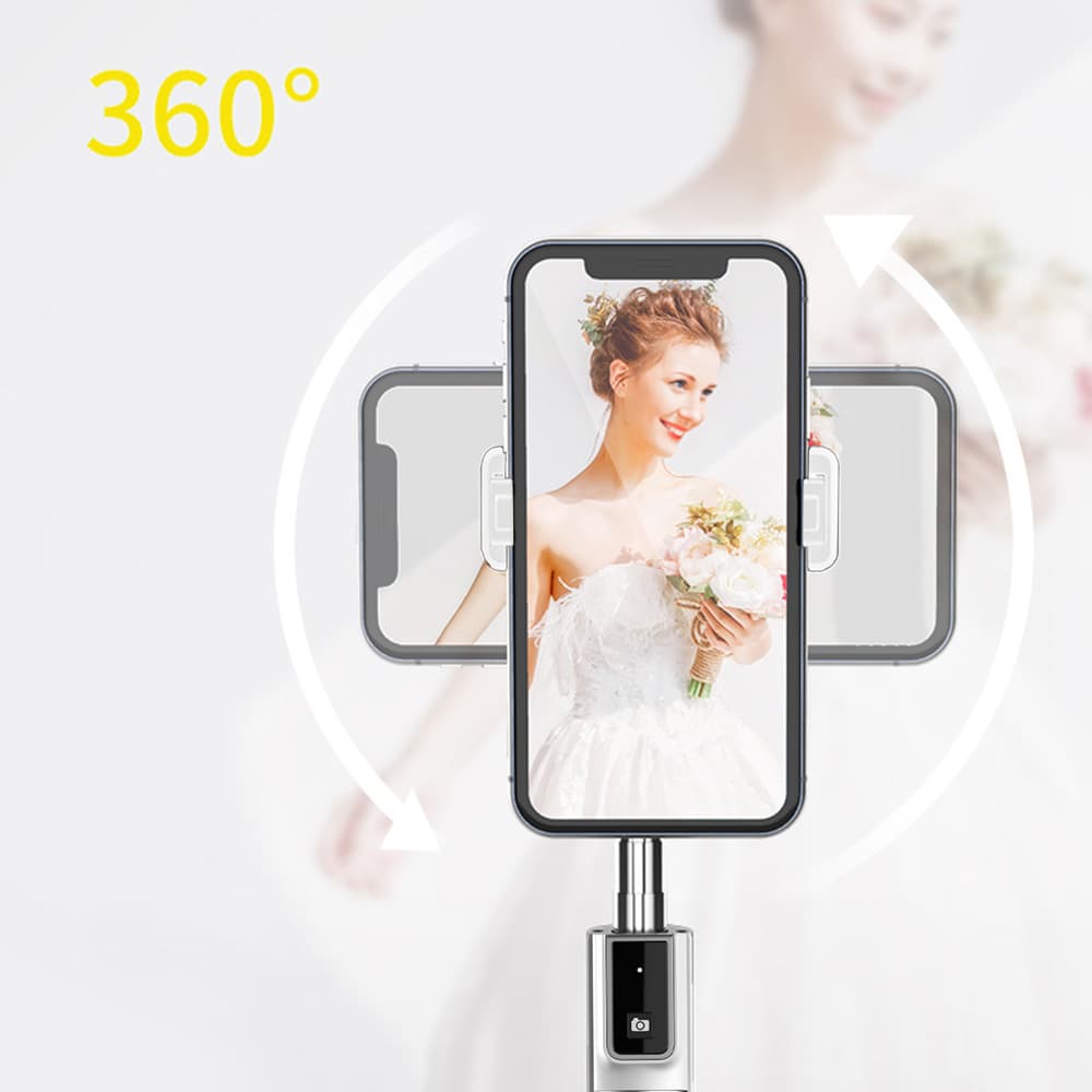 Selfie tripod tyč Blavec Coco P04 Bluetooth 0,7 m (SSCP04-TRW07) bílá - náhled 5