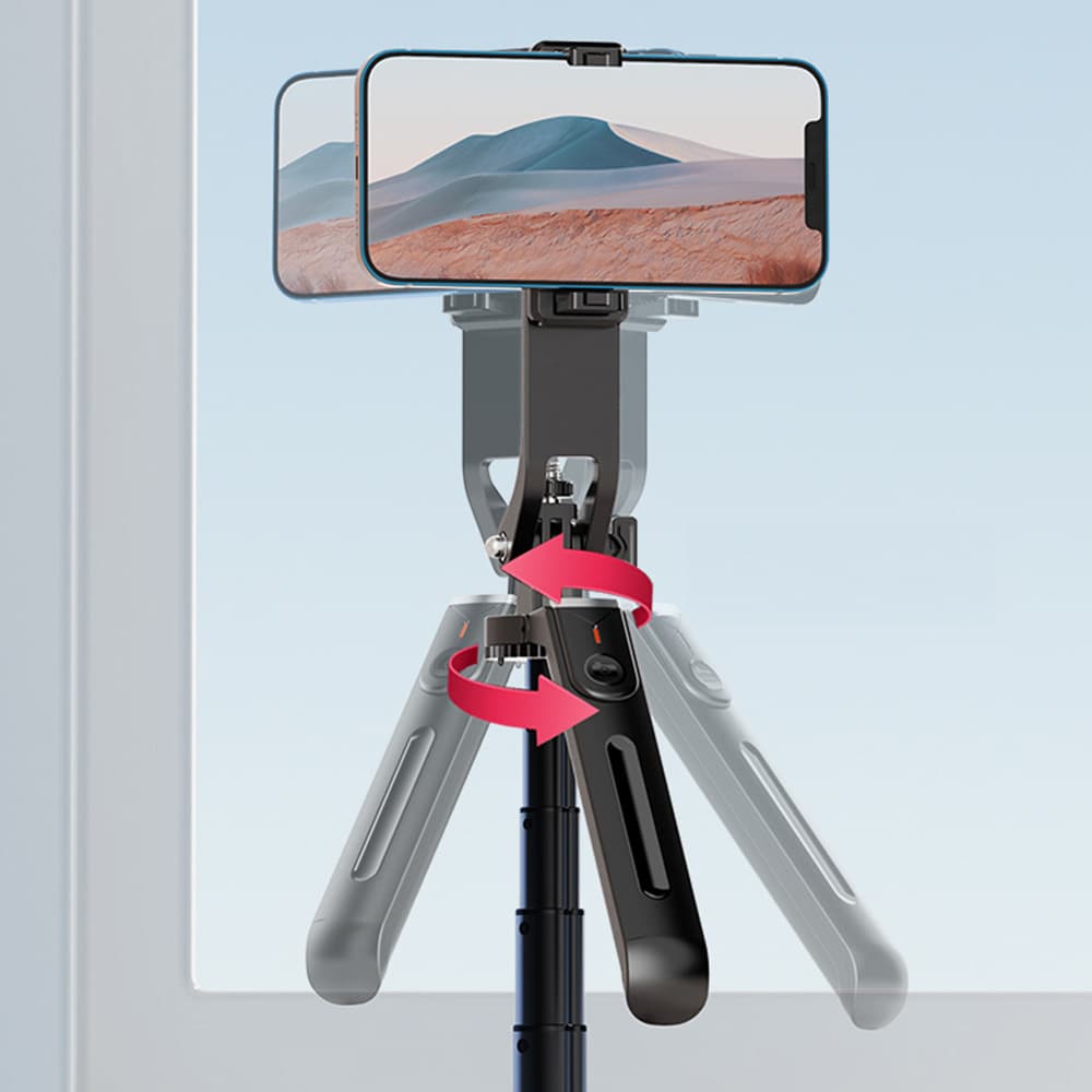 Selfie tripod tyč Blavec Aluminium Fusion P09 1,8 m (SSFP09-TRB18) černá - náhled 5