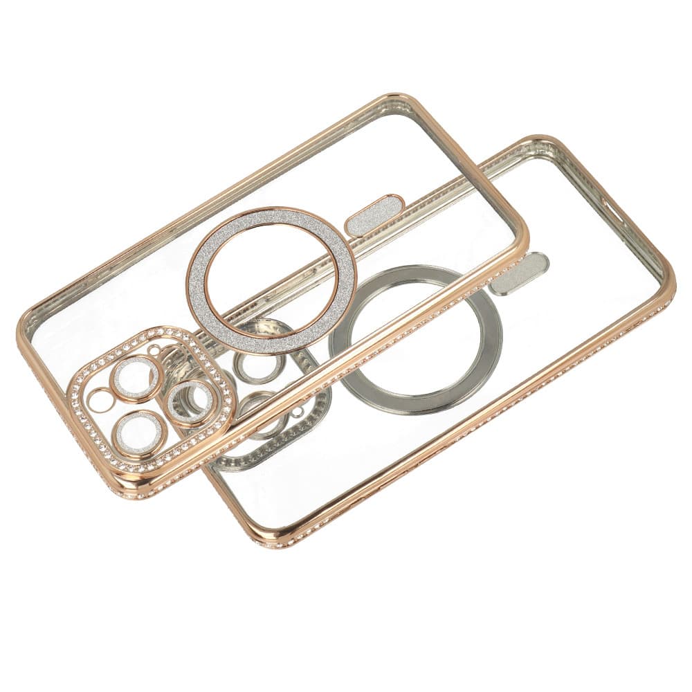 Zadní kryt Bling Magsafe pro iPhone 14 Pro Max zlatý - náhled 5