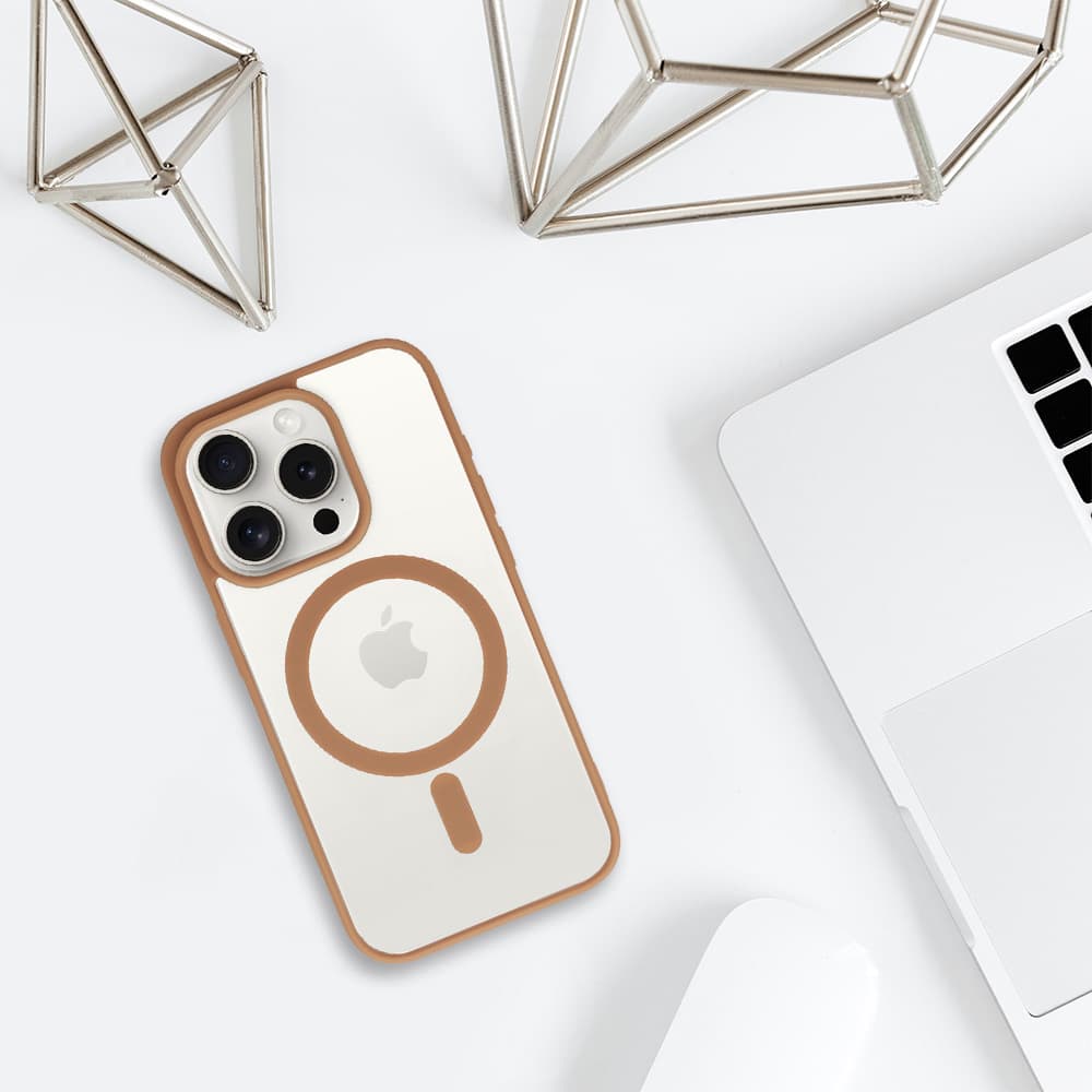 Zadní kryt Acrylic Color Magsafe pro iPhone 13 Pro titanium - náhled 5