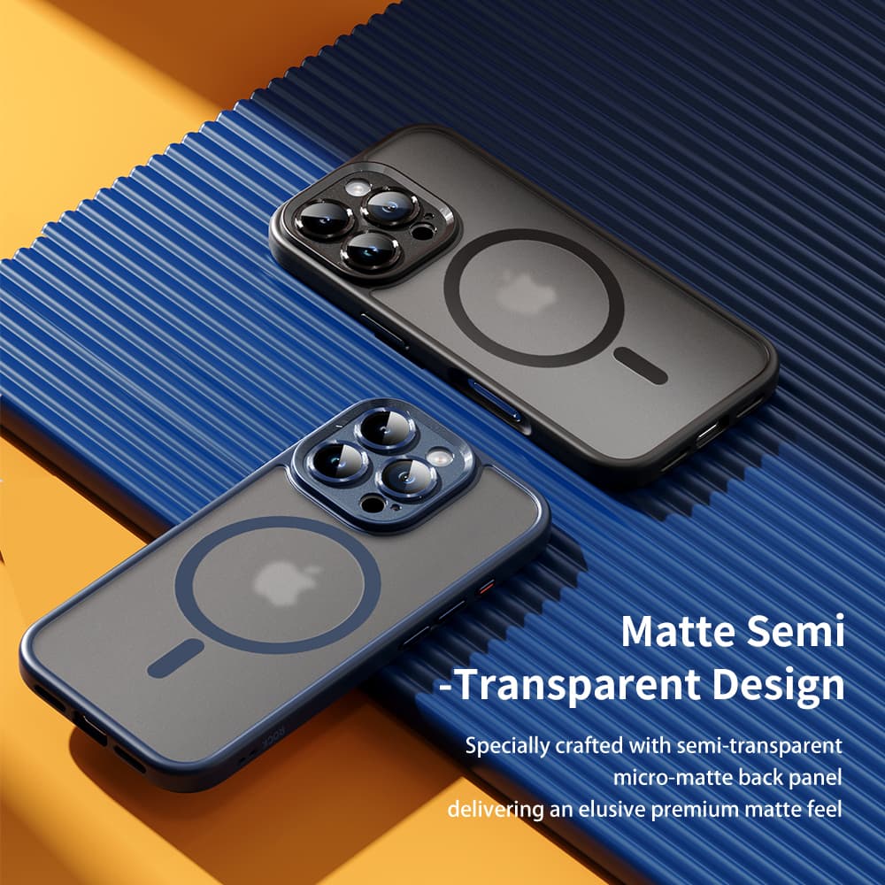 Zadní kryt Rock Guard Touch Matte Series Magnetic pro iPhone 16 Pro zlatý - náhled 5