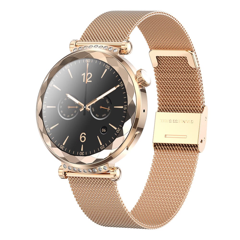 Smartwatch Blavec W19 Liana HD AMOLED (SWW19-RG) rosegold + 2 řemínky - náhled 5