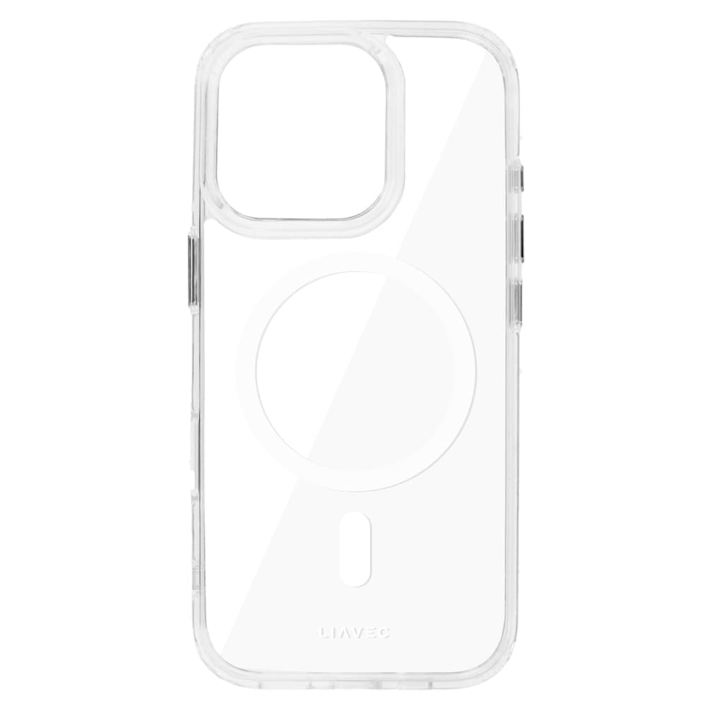 Zadní kryt Liavec Glossy Magsafe Clear pro iPhone 16 Pro Max white - náhled 5