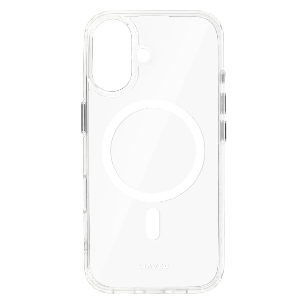 Zadní kryt Liavec Glossy Magsafe Clear pro iPhone 16 white - náhled 5