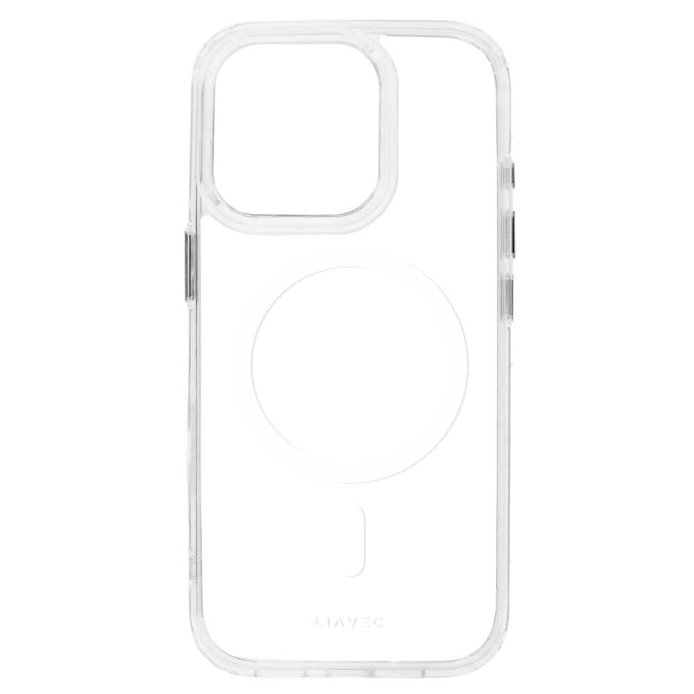 Zadní kryt Liavec Glossy Magsafe Clear pro iPhone 15 Pro white - náhled 5