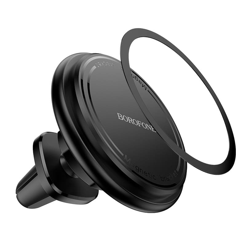 Magnetický držák do auta Borofone BH135 Parker na větrací mřížku černý - náhled 5
