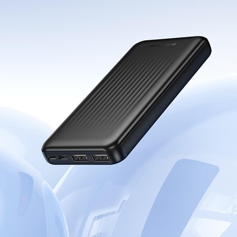 Powerbank Borofone 10000mAh BJ78 Clever 2xUSB-A černá - náhled 5