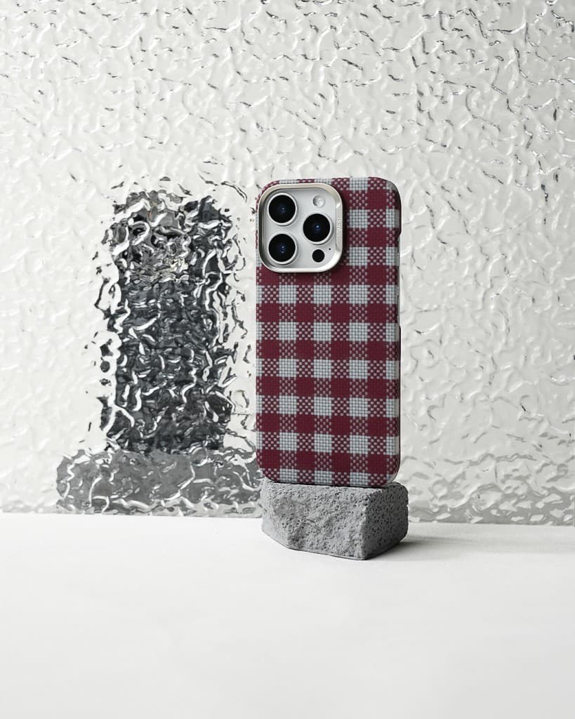 Zadní kryt Benks Magnetic Armor Vichy Kevlar (RF66) pro iPhone 16 Pro Max red - náhled 5