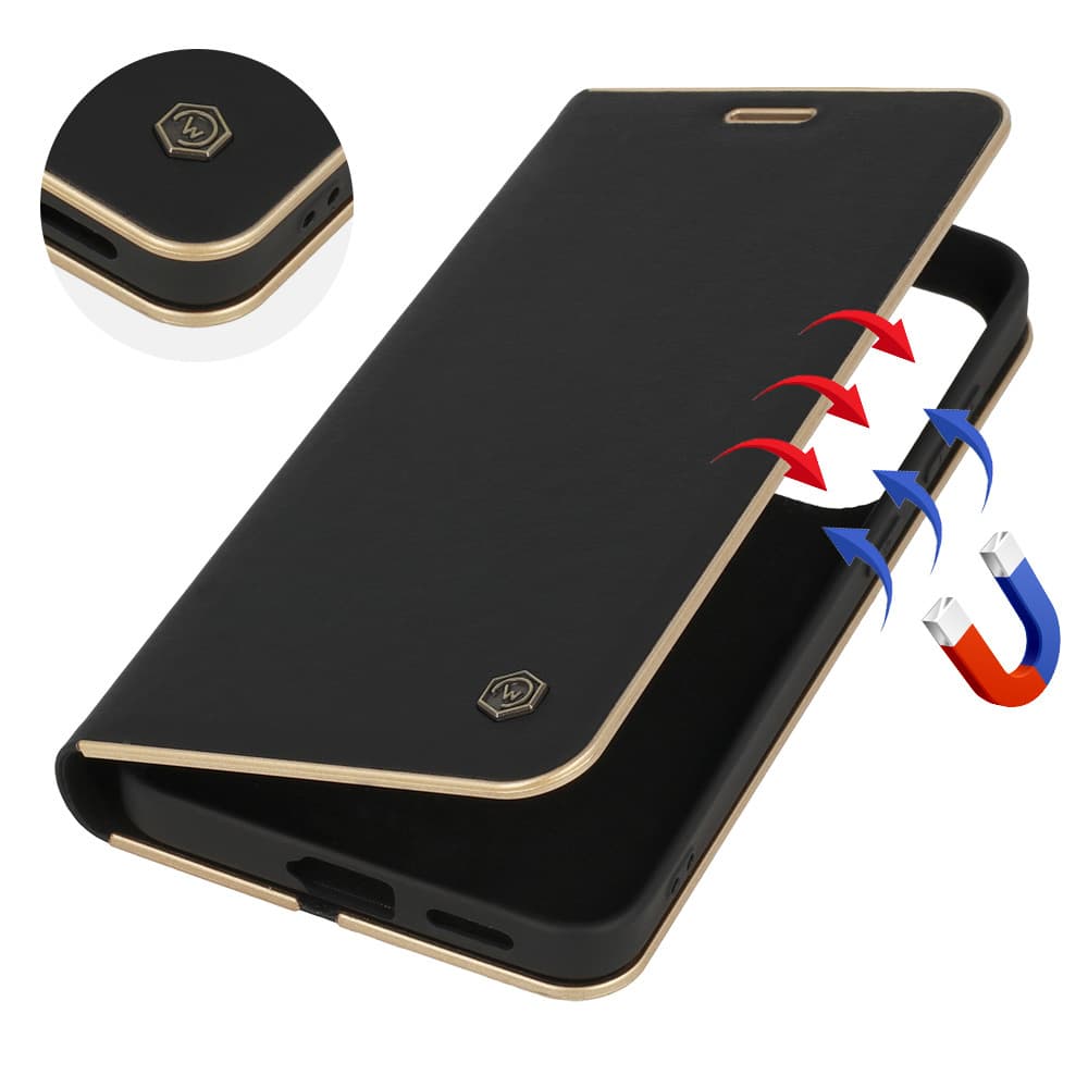 Knížkové pouzdro Wonder Frame pro Samsung Galaxy A26 5G black - náhled 5