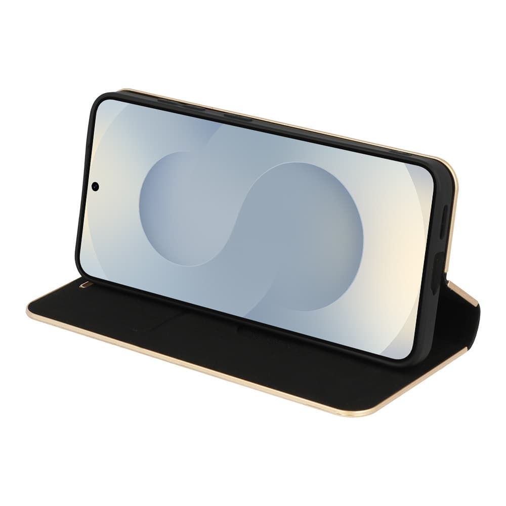 Knížkové pouzdro Wonder Frame pro Samsung Galaxy S25 FE black - náhled 5