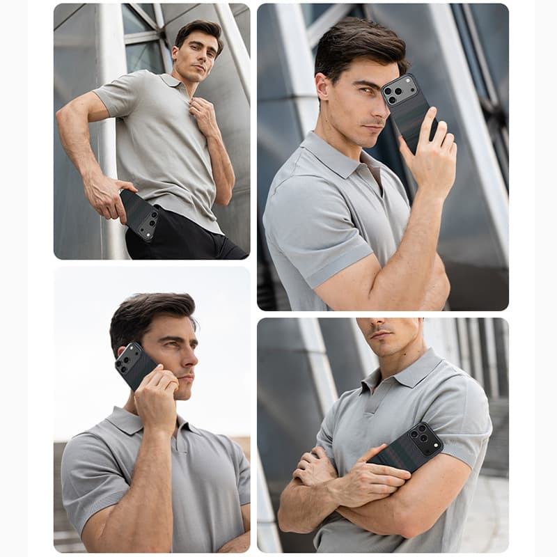 Zadní kryt Benks Magnetic Armor Air Aurora Kevlar 600D (0070) pro iPhone 17 Pro Max - náhled 5