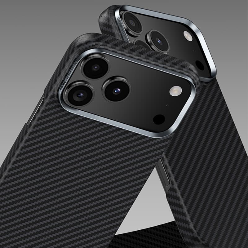 Zadní kryt Benks Magnetic Armor Air Kevlar Metal Frame 600D (0067) pro iPhone 17 black - náhled 5