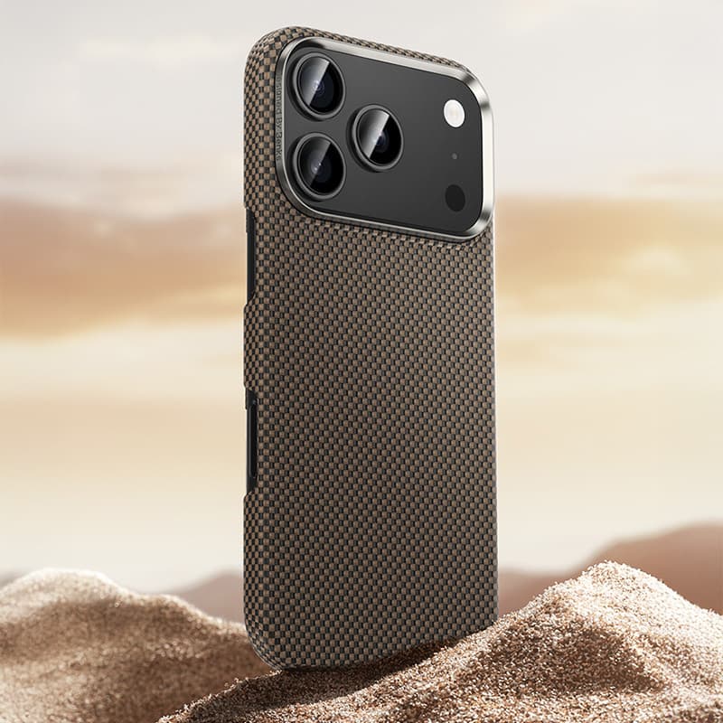 Zadní kryt Benks Magnetic Armor Tint Kevlar 1000D (0069) pro iPhone 17 Pro gold - náhled 5