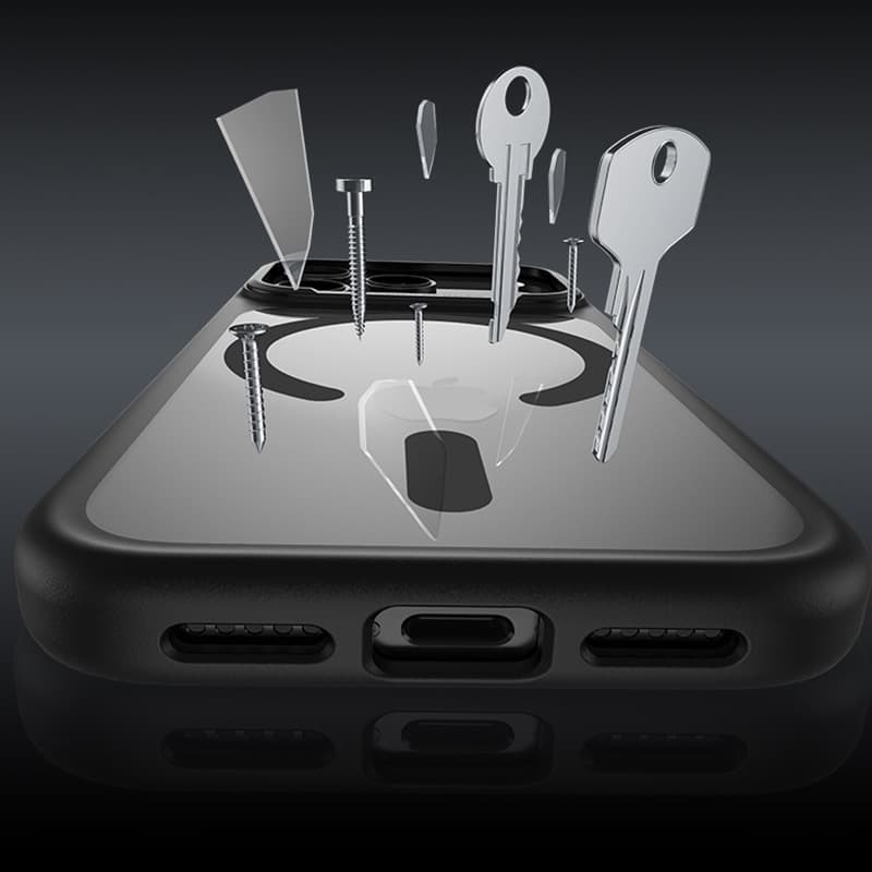 Zadní kryt Benks Magnetic Mist Metal Frame (0068) pro iPhone 17 Air white - náhled 5