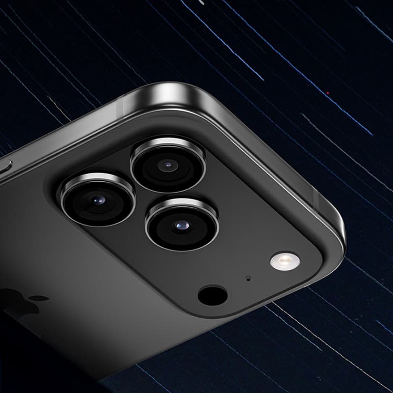 Tvrzené sklo Benks DR Sapphire Lens Protector na čočky fotoaparátu pro iPhone 17 black - náhled 5