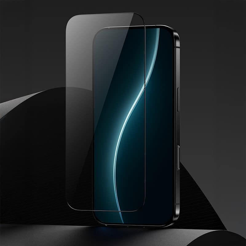 Tvrzené sklo Benks Glass Warrior Sapphire Coating pro iPhone 17 Pro black - náhled 5