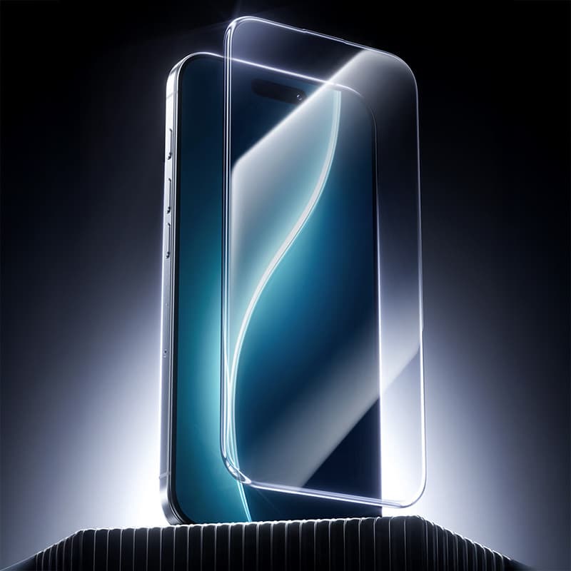 Tvrzené sklo Benks Ultra Shield HD (AA68) pro iPhone 17 Air black - náhled 5