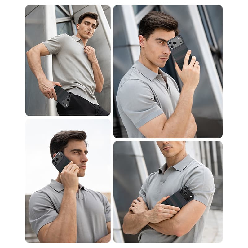 Zadní kryt Benks Magnetic Armor Pro Aurora Kevlar 600D (C070) pro iPhone 17 Pro Max - náhled 5