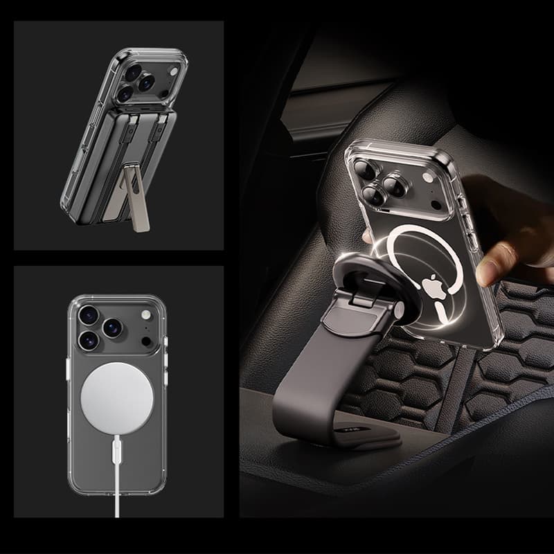 Zadní kryt Rock Crystal Shield Series Magnetic pro iPhone 17 Pro transparent - náhled 4