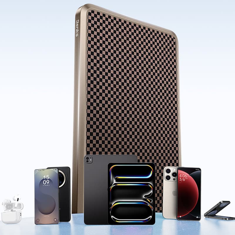 Powerbank Magnetic Benks 5000mAh MP15 ArmorGo Tint Gold - USB-C - s bezdrátovým nabíjením - náhled 5