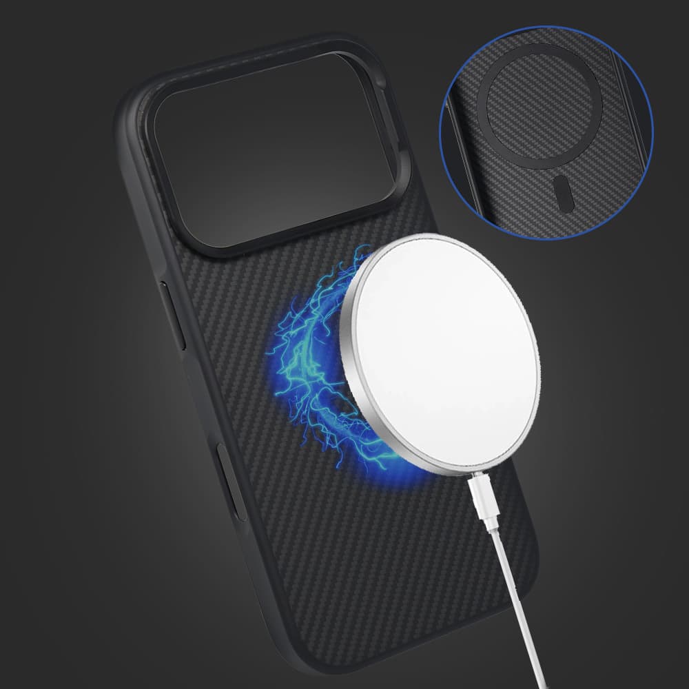 Zadní kryt Liavec Carbon Core pro iPhone 17 Pro - náhled 5