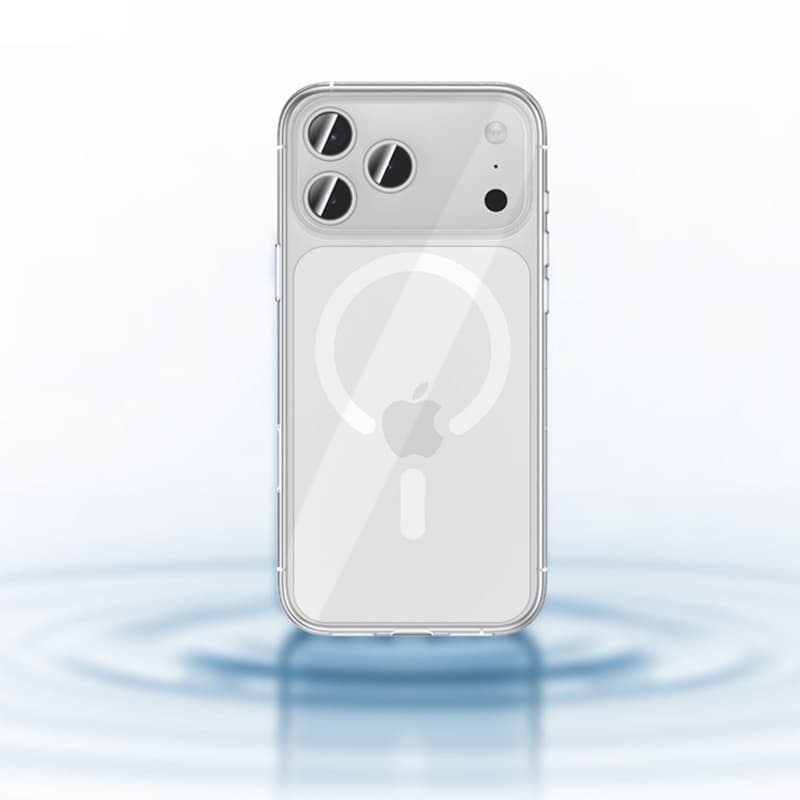 Zadní kryt Magnetic Crystal Benks pro iPhone 17 Pro Max transparentní (tlačítko ovládání fotoaparátu) - náhled 5
