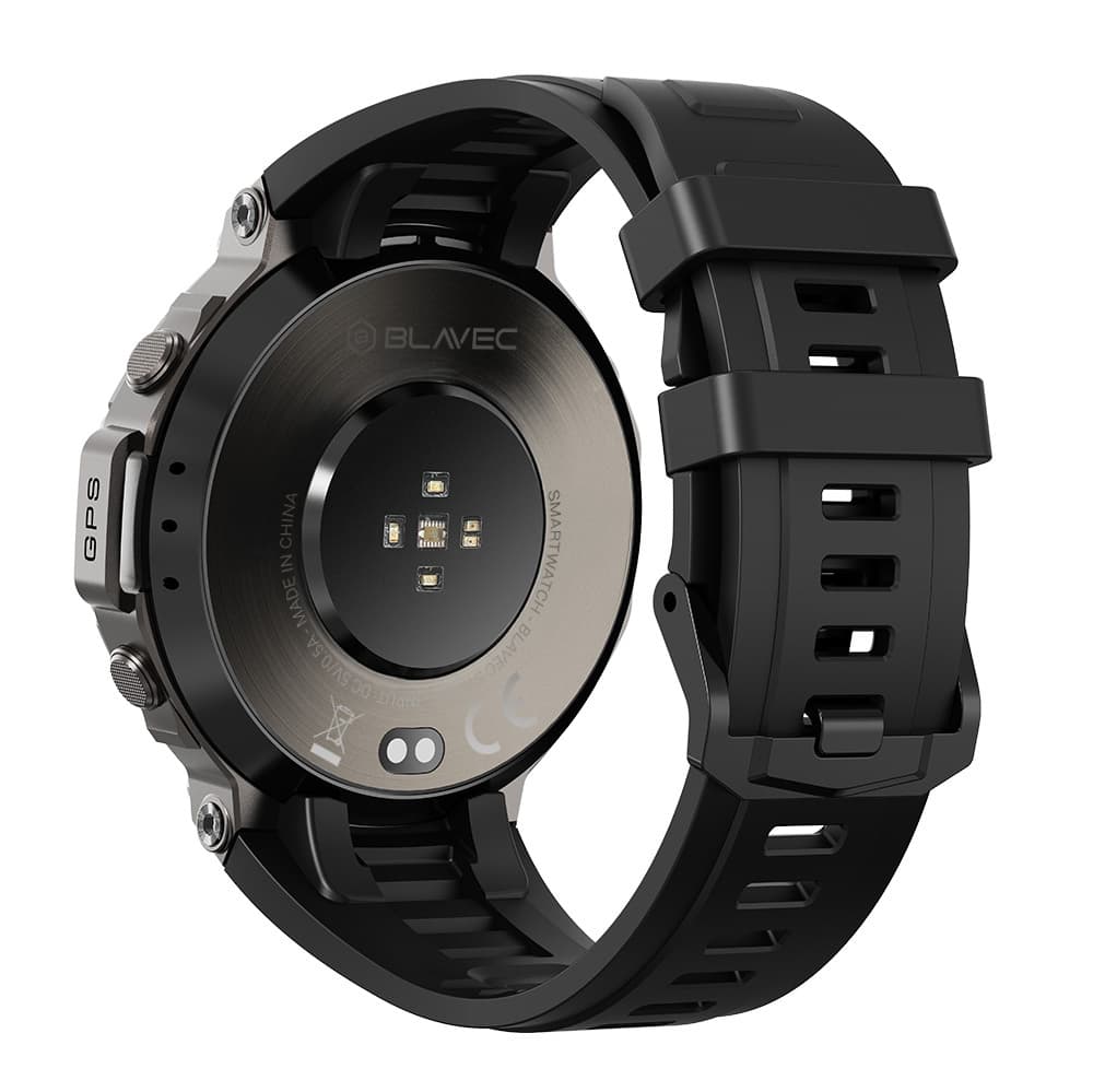 Smartwatch Blavec M-04 Falcon AMOLED GPS Voice Call (SWM04-GP) grafit + 1 řemínek - náhled 5