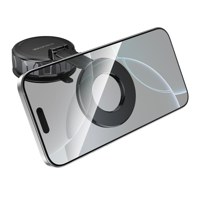 Držák do auta Borofone BH140 Gloria Magnetic černý - náhled 5