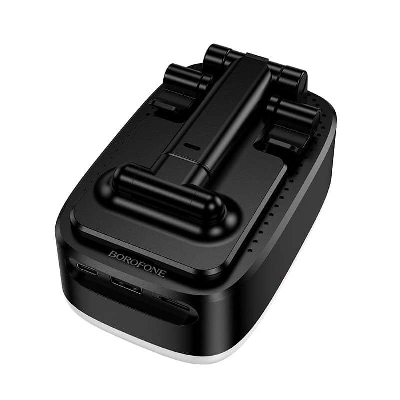Přenosný Bluetooth reproduktor Borofone BR200 Marea 3v1 s držákem a powerbankou 1500mAh černý - náhled 5