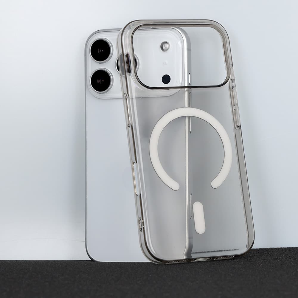 Zadní kryt Transparent Slim Magsafe pro iPhone 17 Pro grey - náhled 4